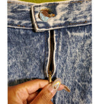 Load image into Gallery viewer, Vintage 80s Acid Wash Denim Skirt
