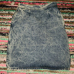 Load image into Gallery viewer, Vintage 80s Acid Wash Denim Skirt
