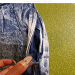 Load image into Gallery viewer, Vintage 80s Acid Wash Denim Skirt
