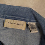 Load image into Gallery viewer, Vintage 90s Denim Short Sleeve Shirt
