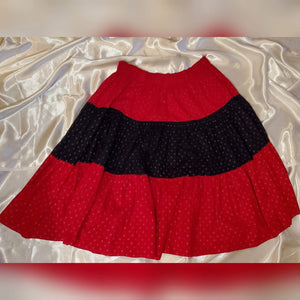 Vintage Tiered Skirt