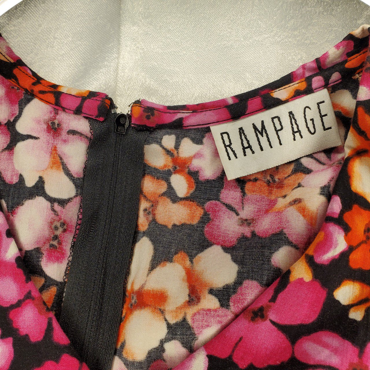 Vintage 90s  Floral Print Romper