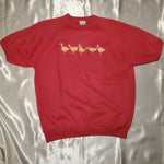 Load image into Gallery viewer, Vintage 80s Bubblegum Pink Raglan Sleeve Sweatshirt
