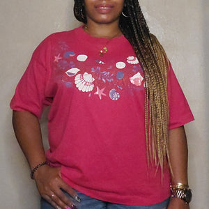 Vintage 80s/90s Sea Shells Graphic Tee
