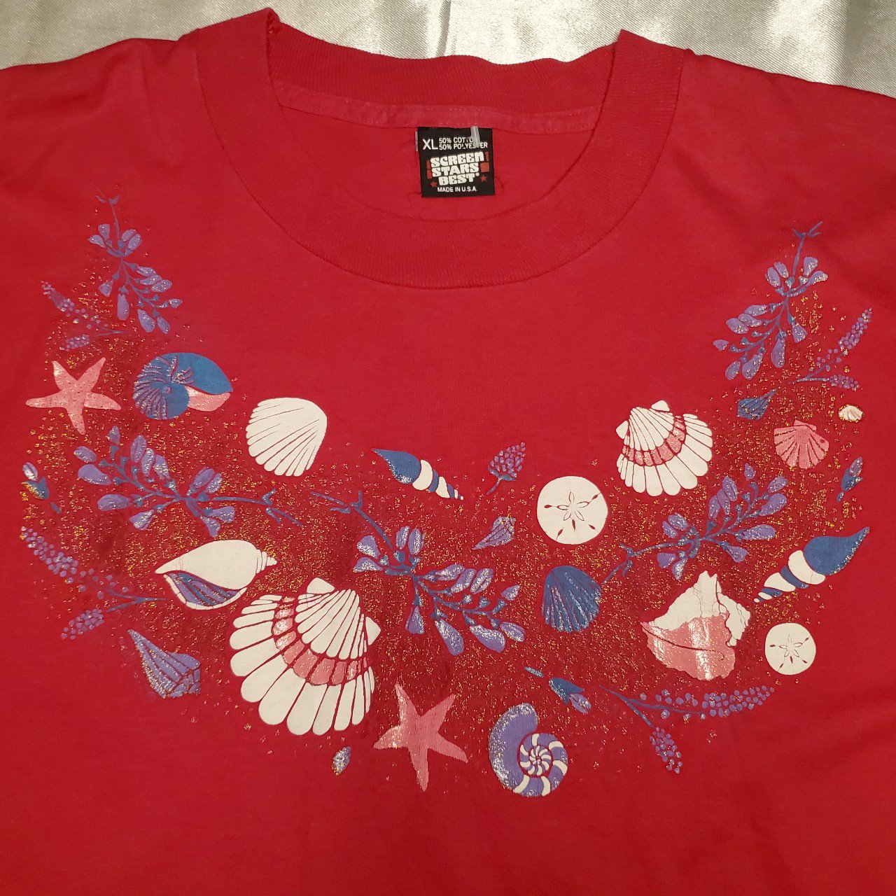 Vintage 80s/90s Sea Shells Graphic Tee