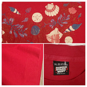 Vintage 80s/90s Sea Shells Graphic Tee