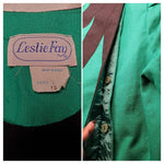 Load image into Gallery viewer, Vintage 70s Green Blazer Jacket
