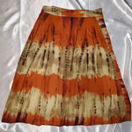 Load image into Gallery viewer, Vintage 90s Boho Tie-Dye A-Line Skirt
