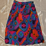 Load image into Gallery viewer, Vintage 90s Multi Color Abstract Print Skirt

