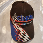 Load image into Gallery viewer, Black &amp; Blue Nascar Cintas Baseball Cap
