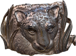 Load image into Gallery viewer, 80&#39;s/90&#39;s Gold tone Lion Brooch

